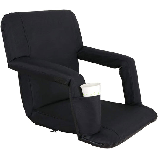 Portable Stadium Seat Chair Black