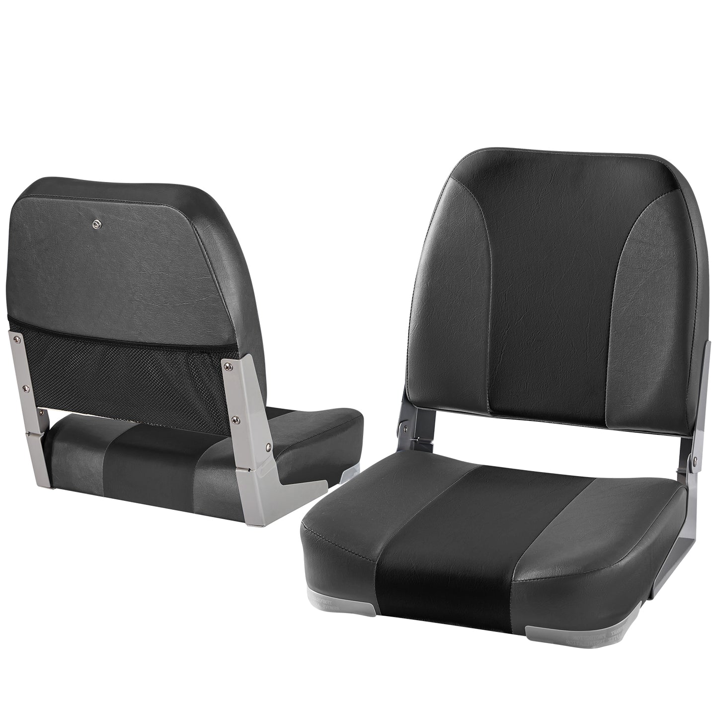 Boat Seats | Low Back Boat Seats with Boat Caddy Storage Bag 2 Packs
