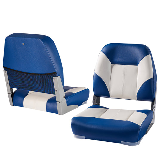 Boat Seats | Low Back Boat Seats with Boat Caddy Storage Bag 2 Packs